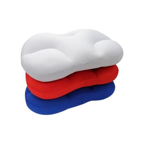 Neck Care Foam Pillow 4 Colors Foam Particles Pillow Neck Pillow Fiber Slow Rebound Soft Pillow Massager Cervical Health Care