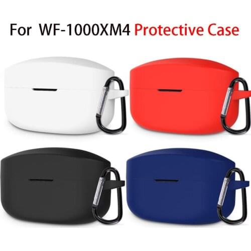Dust-proof Protective Case For SONY WF-1000XM4 Earphone Accessories Charging Box ​Cover For SONY WF 1000XM4 Silicone Shell