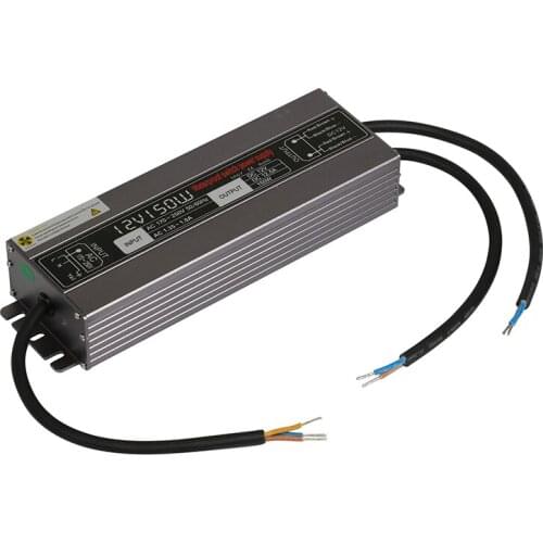 [Seven Neon]Wholesales IP67 waterproof DC12V 250W/DC24V 250W metal switch power adaptor led lighting power transformer+cable