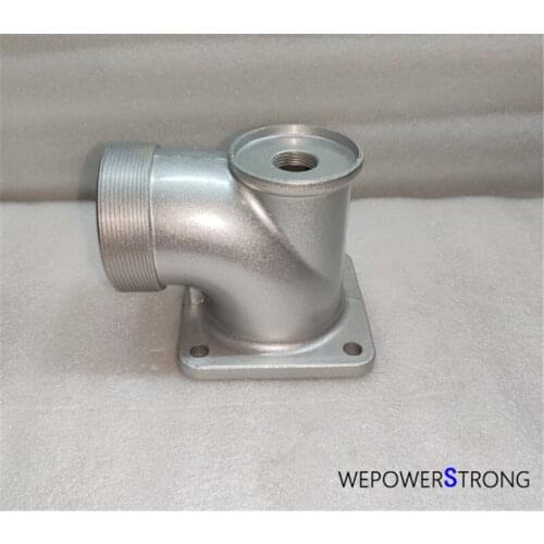 Outlet Elbow Port W/ Mounting Hole Center Distance 94MM Fits for Gasoline or Diesel Engine Powered 3 Inch Water Pump Set