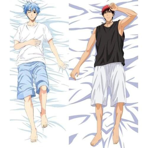 Japan Anime Pillowcase Kuroko No Basketball Kagami Taiga Throw Otaku Dakimakura Gift Bedding Hugging Body Pillow Case 150x50 CM