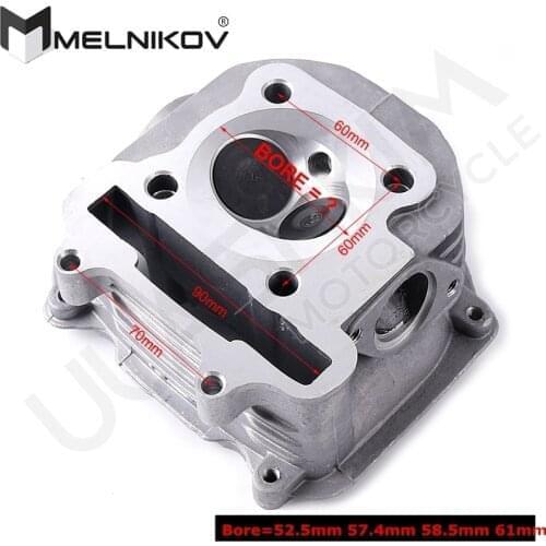 SCOOTER PARTS MOTORCYCLE PARTS GY6 125 150CC 157QMJ CYLINDER HEAD FOR Peugeot Sum UP 125