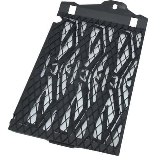 Stainless Steel Radiator Guard for BMW R1200GS/ Adventure 14-ON black With grid