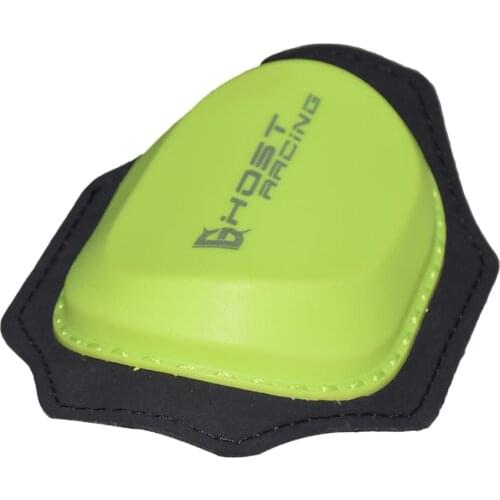 Unisex 2Pcs/Set Green Motorcycles Knee Slider Pads Protection Motobikes Racing Knee Shin Guards Protective Gear for Adults