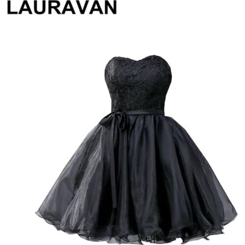 Robe de mariage black sample vintage strapless sweetheart dress girls bridesmaids tulle dresses for teens ball gown weddings