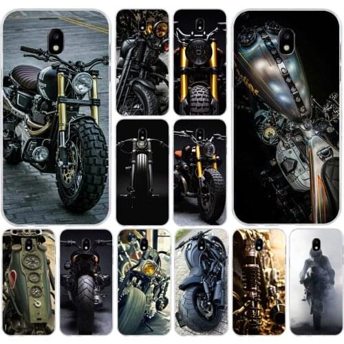 177H Classic Motorcycle Soft Silicone Tpu Cover phone Case for Samsung j3 j5 j7 2016 2017 a3 2016 a5 2017 a6 2018