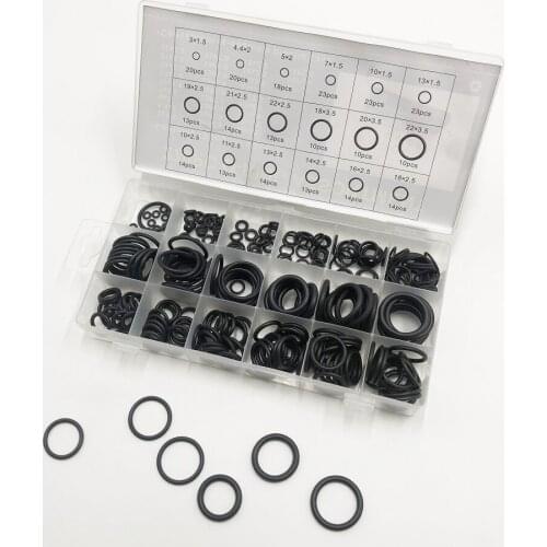 18sizes 279 pcs Metric O Ring of seal Watertightness O-Ring classification system