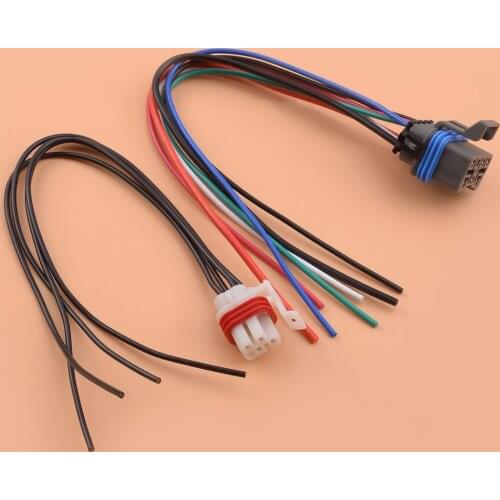 2Pcs 88862288 15305887 Car Wire Leads Neutral Safety Switch Connector Fit for GMC Chevy 4L60E Allison 1000 2000 Transmissions