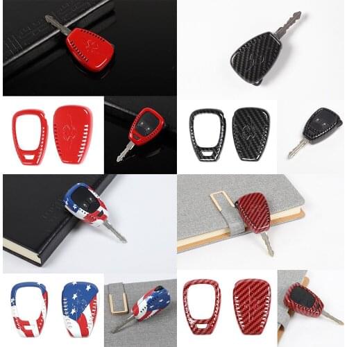 ABS Key Fob Protection Cover Case Shell Trim Fit for Jeep Wrangler JK 2007-2017 Compass 2008-2016 Commander 2011-16 Accessories