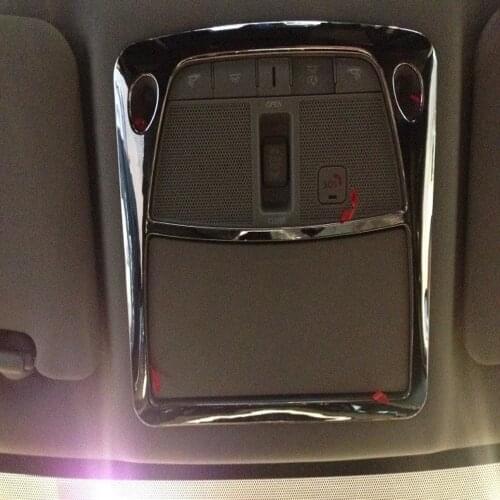 For Nissan X-trail XTrail T32 Rogue 2014-2020 Interior Reading Light Decorative Frame Front and Rear Reading Lights Cover Trim