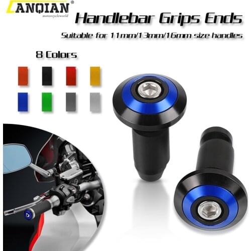 FOR Yamaha MT01 V-MAX1200 FZ-1N FZ-6N YZF-R1 R3 YZF-R6 R25 FZ1S FZ6S XJ6 FZ6 FZ8 XMAX 125/200/250/400 Handlebar Handle Bar Ends