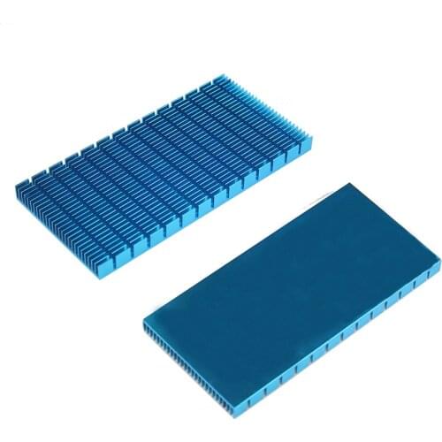 5Pcs YOUNUON 150x74x10mm Radiator Aluminum Heatsink Extruded Heat sink for LED Electronic Heat Sissipation Cooling Cooler