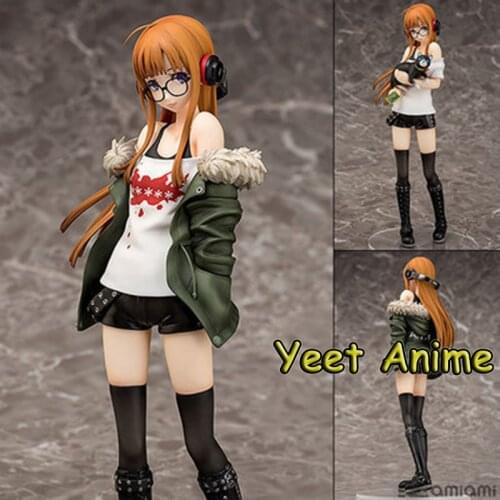 Anime Figure Phat Company Persona Futaba Sakura PVC Action Figure Toy Anime Figure Sexy Girl Collection Model Doll Toy Gift 21CM