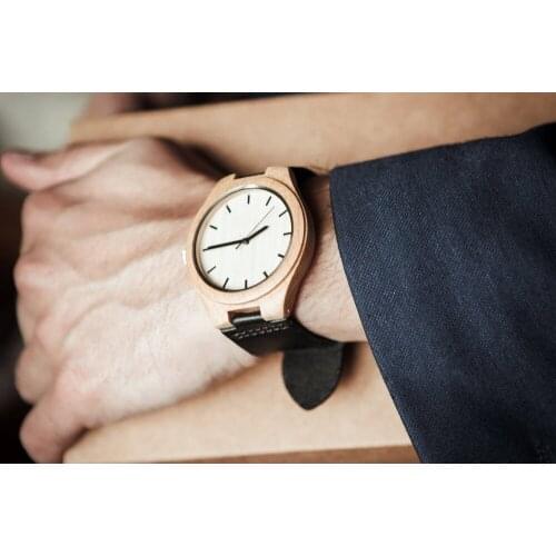 To My Dad-Automatic Quartz Watches For Greatest Father Birthday Lift Luxury Wrist Watch Maple Wood Watch