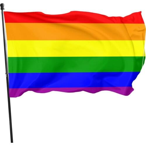 90x150cm LGBT Rainbow Pride flag