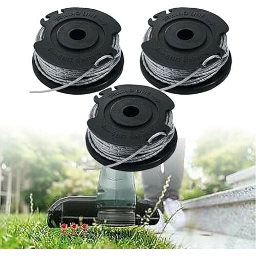 FOR BOSCH ART 23 26 SL Strimmer Trimmer Line Spool Feed 4mX1.65mm 3PCS Lawn Mower Accessories Cutting Line Head For Strimmer Re