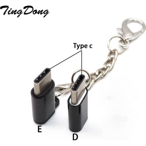 Type C Adapter to Micro USB for Samsung Cable Converter Charging Data for xiaomi for redmi 4x 5 plus Type-c OTG