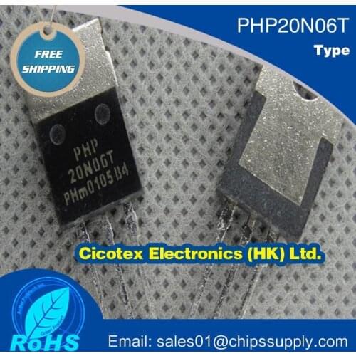 PHP20N06T mos tube 21a 60v npn 20n06t