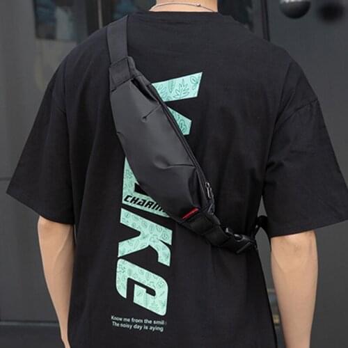 Men Fashion Outdoor Waist Bag Fanny Pack Purse Sports Running Cycling Pack Travel Shoulder Waist Belt Phone Pouch Bags For Male
