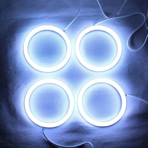 Angel Eyes RGB Multi-Color Cotton WIFI Bluetooth Wireless Controller 100mm x 2pcs and 110mm x 2pcs