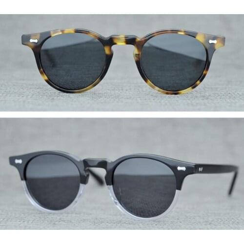 LKK New Fashion Women Flat Acetate Sunglasses Luxury Brand Designer Sun glasses Eyewear Candy Color Mirror UV400 oculos de sol