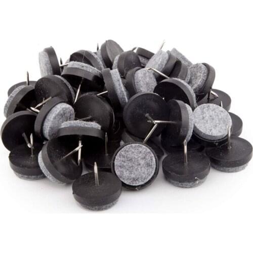 Heavy Duty Felt Pads,Nail On Furniture Sliders Floor Protectors for Chair Table Desk Desser Cabinet Sofa Couch Leg Feet Non Slip