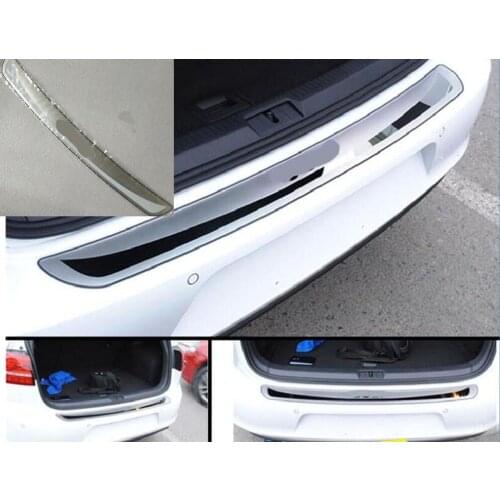 High quality stainless steel rear windowsill panel,Rear bumper Protector Sill For Volkswagen Golf 7 MK7 2012-2017 Car-styling