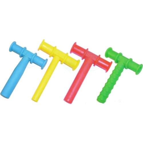 4PCS Chewing Tubes Infant Kids Adult Speech Therapy Tools Oral Motor Talk-Tools Autism Sensory Toys Baby Teether BPA Free