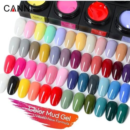 CANNI Gel Varnish 5ml Pure Colors Solid LED UV Gel for Venalisa Nail Art Drawing Design Painting Gel Nail Polish