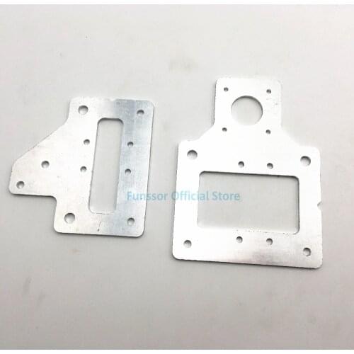 2PCS Tarantula Printer aluminum plates for DIY Tevo 3D printer 3MM thickness