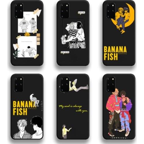 Japan Anime Banana Fish Phone Case For Samsung Galaxy S21 Plus Ultra S20 FE M11 S8 S9 plus S10 5G lite 2020