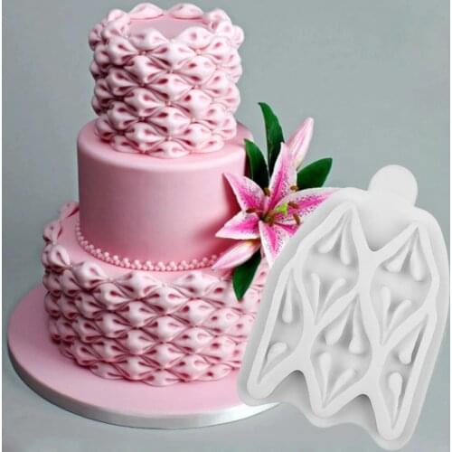 DIY Fondant Cake Embosser Flower Cookie Cutters Biscuit Molds Icing Embossing Decoration Cutter Cake Bakeware Tools
