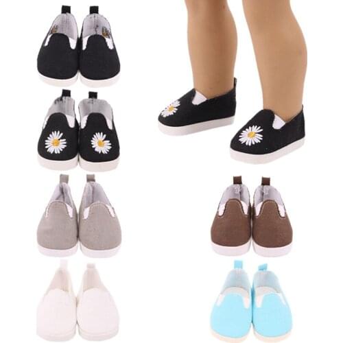 Doll 6 Styles Handmade Shoes For 18 Inch American&43 Cm Born Baby Generation Russia DIY Toy Girls Gift