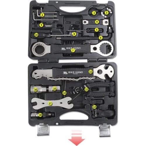 Multifunctional Bicycle Repair Tool Kit Professional Electric Vehicle Toolbox Workshop Tool Set Electric Vehicle Repair Tool Se