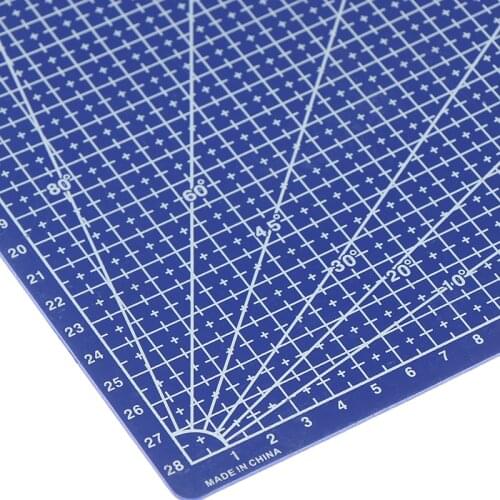 1Pcs A3 Pvc Rectangular Cutting Mat Grid Line Tool Plastic 45cm x30cm