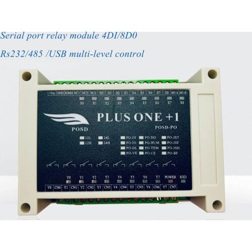 Serial IO Expansion 4DI/8DO/jog Control/manual Control USB