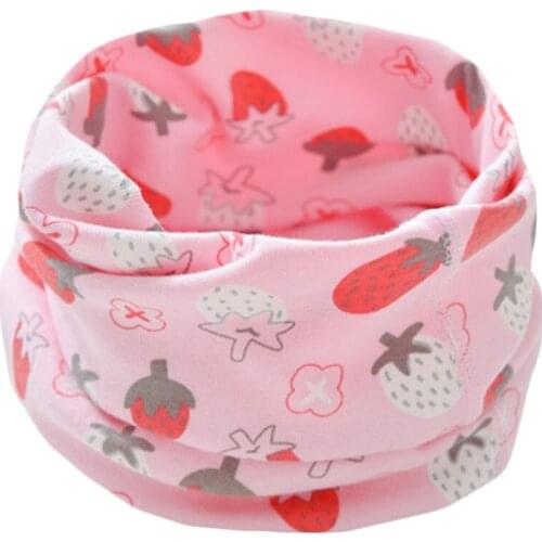 2020 New Spring Kids Scarf Cotton Baby Scarf Autumn Winter Boys Girls Warm Scarves Cartoon Neck Ring Collar Children Neckerchief