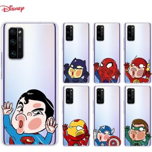 Marvel Cartoon Heros Silicone Cover For Honor 30 30i 10i 30S V30 V20 9N 9S 9A 9C 20S 20E 20 7C Lite Pro Phone Case