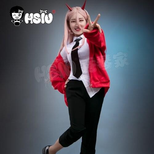 Power clothing Anime Chainsaw Man cosplay HSIU cosplay Blood Demon Costume