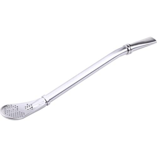 Stainless Steel Drinking Straw Filter Pipette Handmade Yerba Mate Tea Bombilla Tool Reusable Washable Tea Tools Bar Accessories
