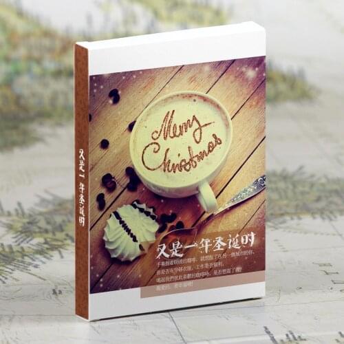 30sheets/LOT Creative "Merry Christmas" Postcard /Greeting Card/Wish Card/Christmas and New Year gifts