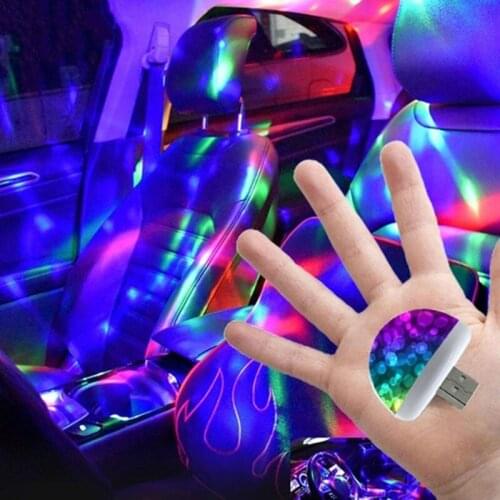 USB LED Car Interior Lighting Atmosphere Light Neon for Smart Fortwo Forfour 450 451 454 453 Forjeremy