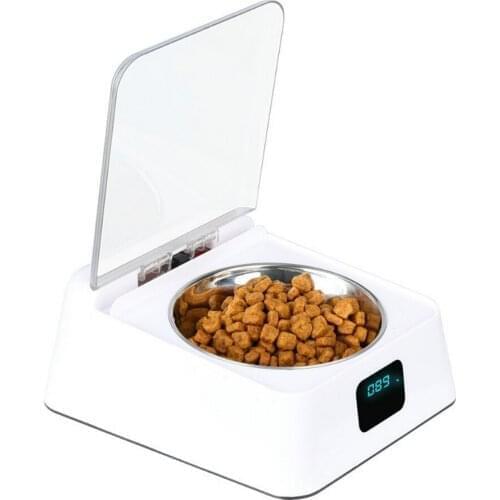 Feeding Pet Bowl Automatic Food Dispenser Infrared Sensor Switch Health Bowl Moisture-proof Bowl Dog Cat Pet Accessories