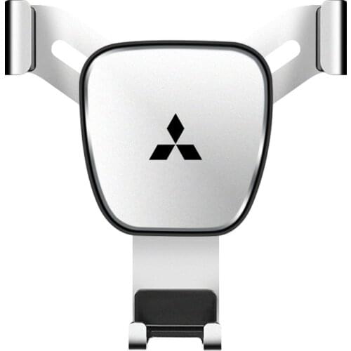 Car Mobile Phone Holder Gravity Car Mount Air Vent Clip Stand Cell GPS Support for Mitsubishi Asx Outlander Xl Auto Accessories