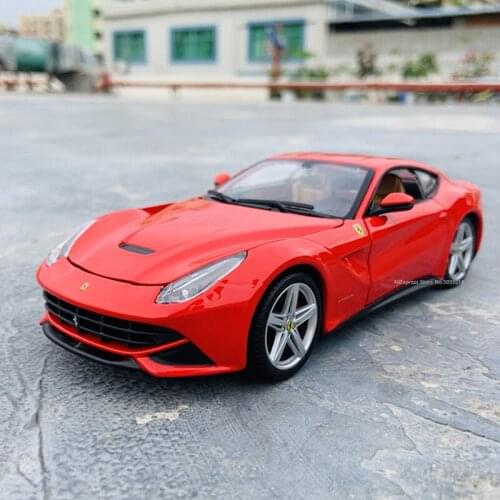 Bburago 1:24 Ferrari F12 collection manufacturer authorized simulation alloy car model crafts decoration collection toy gift