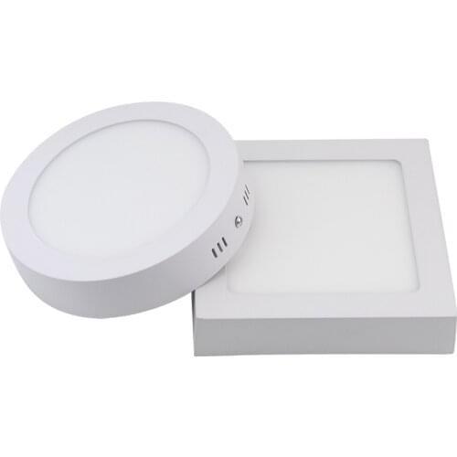 Free shipping 9W/15W/25W Square Led Panel Light Surface Mounted Downlight lighting Led ceiling down AC85-265V + Driver