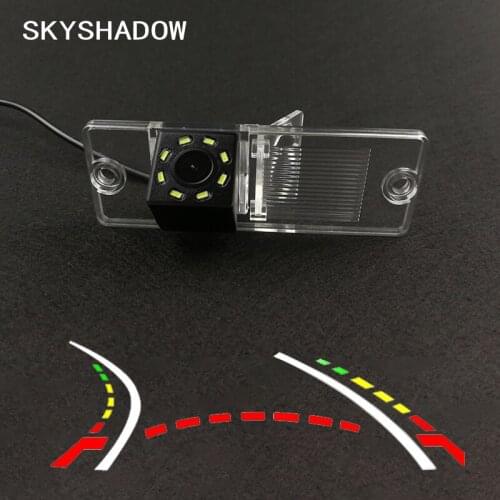 Wireless Car CCD Rear Camera Fisheye 12 Led Dynamic Night Vision Frame For Mitsubishi Pajero Zinger L200 V3 V93 V5 V6 V8 V97