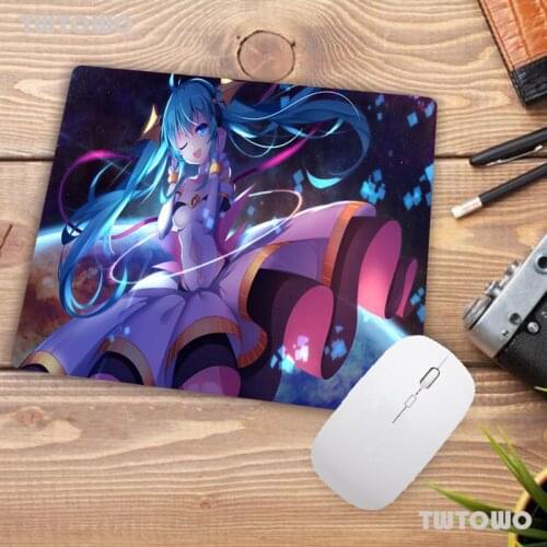 Big Promotion Japan Anime Girl Butterfly Rubber Gaming Mouse Pad Computer Desktop Pad Gamer Mousepad As 22X18CM