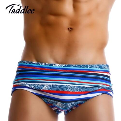 Taddlee Brand Sexy Men Swimwear Swimsuits Swimming Boxer Trunks Surfing Board Shorts Gay Penis Pouch Brazilian Traditional Cut
