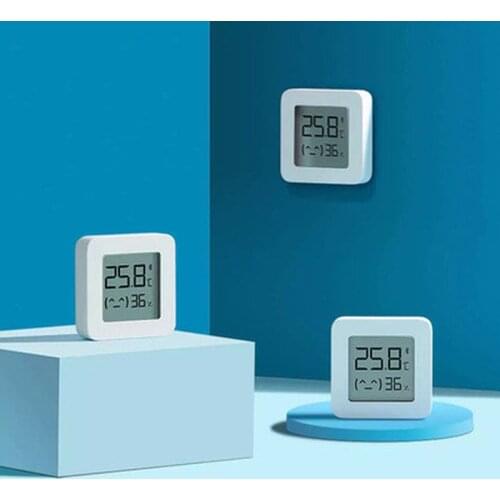 Bluetooth Digital Thermometer For XIAOMI 2 LCD Wireless Smart Electric Digital Meter Wireless Smart Temperature Humidity Sensor